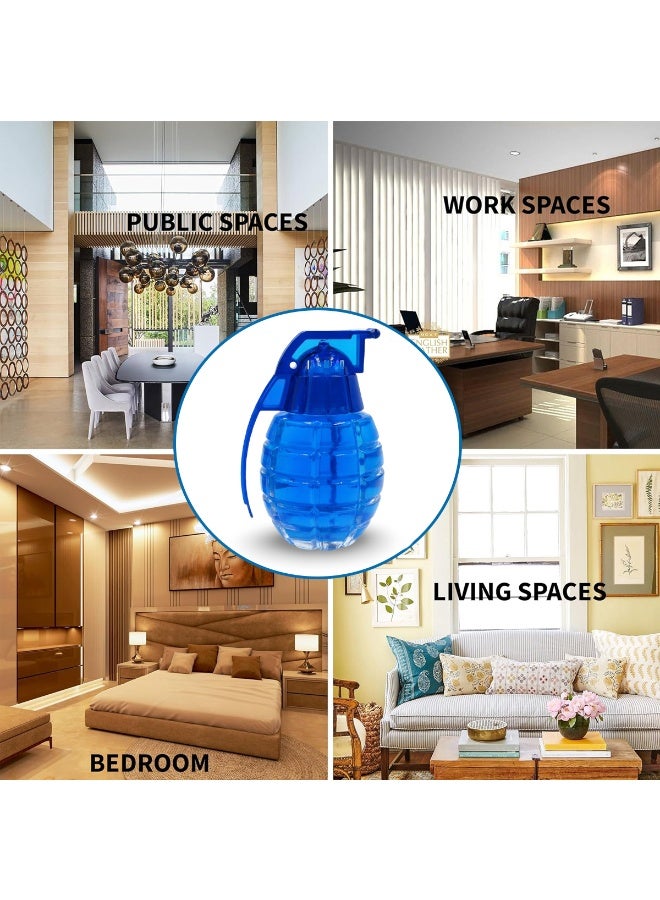 ان جي معطر جو للسيارة على شكل قنبلة من NG، برائحة السيارة الجديدة، يدوم طويلاً ويتحكم بالروائح الكريهة، مقاوم للتسرب ومناسب لجميع الأحوال الجوية، للاستخدام في لوحة القيادة وحامل الأكواب في السيارة، وكذلك في المنزل والمكتب وأماكن المعيشة - 794-519 - Image 3